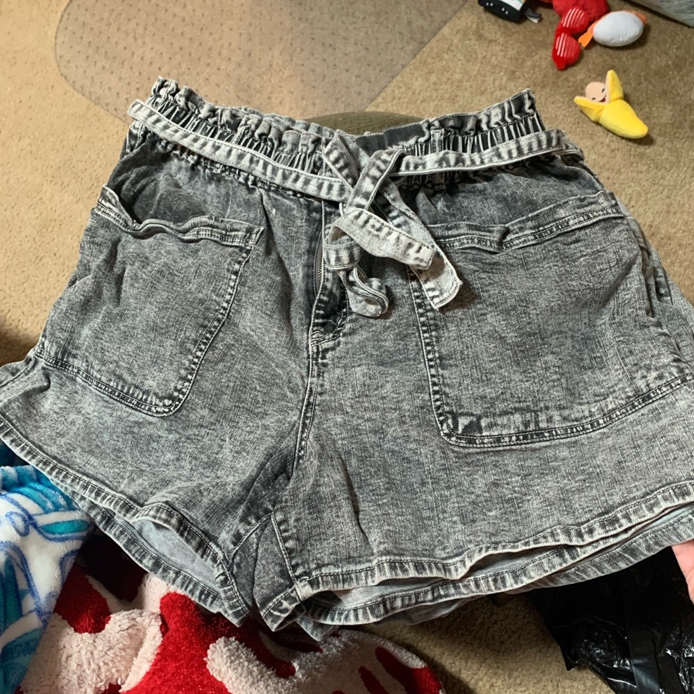 Lot of 2 -  Ava & Viv - Stylish Gray Women's Shorts - Plus size